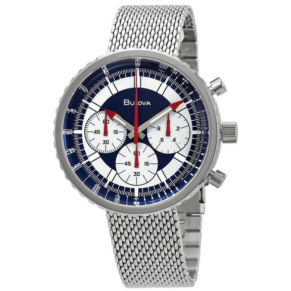 Bulova Special Edition Chronograph White Dial Men's Watch 96K101