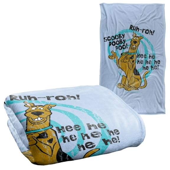 Scooby Doo Quoted Silky Touch Super Soft Throw Blanket 36" x 58"