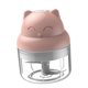 thumbnail image 1 of Bearachild Picadora de ajo, picadora de ajo inalámbrica eléctrica USB, molinillo de jengibre recargable portátil Herramientas y accesorios para hornear rosado 100ML Bearachild HA003928-01B, 1 of 1