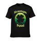 thumbnail image 2 of Camiseta para hombre del Día de San Patricio "Orgullo Irlandés, Escuadrón Shenanigans" - 100 % algodón, suave y cómoda, con estampado de trébol de la suerte, camiseta negra informal para celebraciones, 2 of 6