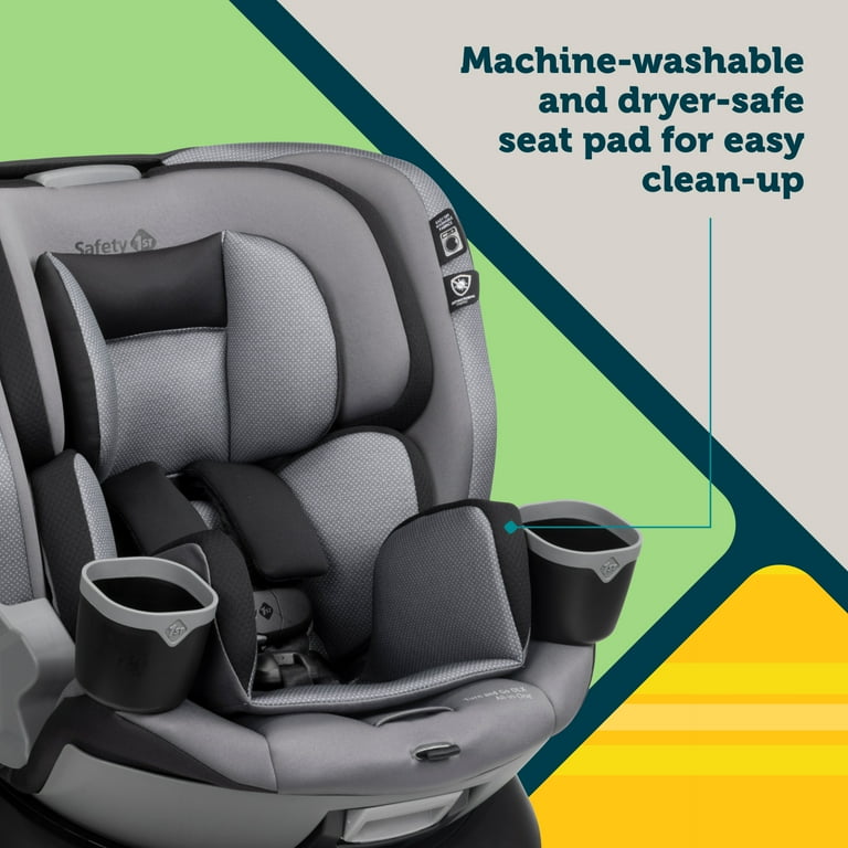 Safety 1st Grow And Easiest Convertible Car Seat To Clean Rotating