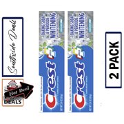 Crest Cavity Protection Toothpaste, Whitening Baking Soda, Fresh Mint, 2.4 oz 2 Pack