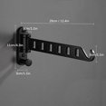 thumbnail image 2 of Perchero plegable para ropa, colgador de pared de 1 pieza, plegable con rotación de 180°, 2 of 4