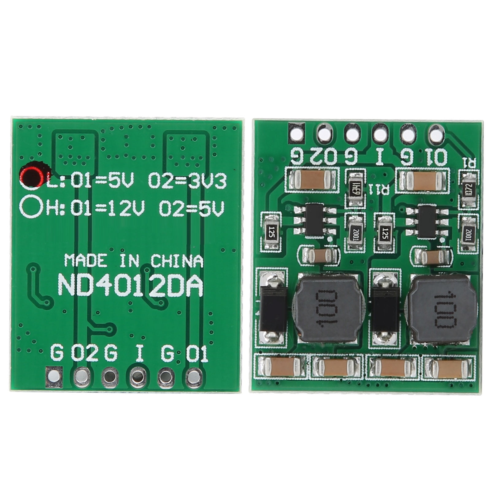 DC To DC Converter Module, ND4012DA Converter Board 12V 5V 3.3V 10W For