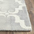 thumbnail image 3 of Safavieh Dip Dyed Grey Contemporary Rug - 3' x 5', 3 of 4
