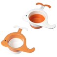 thumbnail image 1 of 2pcs Food Strainer Whale Shape Hanging Rack Drain Basket Kitchen Sink Banmo, 1 of 5