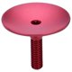 thumbnail image 1 of Tapa superior para auriculares de bicicleta, aleación de aluminio para tubo de horquilla de 28,6 mm, rojo, 1 of 5