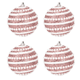 thumbnail image 1 of Juego de 4 piezas de decoración para árbol de Navidad con purpurina, bolas de lentejuelas de 8mm para árboles de Navidad, decoración para bodas, fiestas y vacaciones, 1 of 5