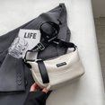 thumbnail image 3 of Bolso de mujer de gran capacidad 2023, bolso cruzado de un solo hombro multifuncional de cuero PU suave, bolso de viaje de ocio para mujer, 3 of 5