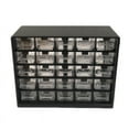 thumbnail image 1 of 25Pc Combined Transparent Drawer Storage Cabinet Detachable Black Parts Box Hardware Sorting Box, 1 of 6