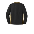 thumbnail image 6 of Sport-Tek Tipped V Neck Raglan Wind Shirt-2XL (Black/ Gold), 6 of 6