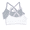 Grey, variant on Hanes Girls' Seamless Strappy Back Bralette, 2-Pack, Sizes (S-XXL)