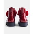 thumbnail image 4 of Wonder Nation Baby and Toddler Girls Bow Combat Boots, 4 of 5