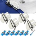 thumbnail image 2 of Sewing Rolled Hemmer Foot Set 4Pcs (4/6/8/10MM),Universal Sewing Machine Accessories Rolled Hem Presser Foot, 2 of 5