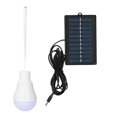 thumbnail image 5 of Solar Panel Powered LED Lights Bulb Light Tent Lamp Yard Camping Outdoor Indoor, 5 of 5