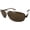 Bronze/Brown, variant on BRONZE/BROWN Men's Wire Rim Fashion Sunglasses