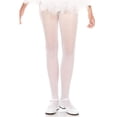 thumbnail image 1 of Girls Opaque Tights - White, Extra Large, 1 of 1