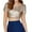 Yellow, variant on Womens Evening Tops, Evening Formal Elegant Boat Neck Short Sleeve Sequin Sparkly Glitter Crop Top Slim Fit Party Club Dressy Tops, Yellow 2XL