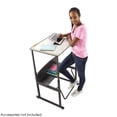 thumbnail image 3 of Pemberly Row 20" x 28" Height Adjustable Student Desk in Gray, 3 of 6