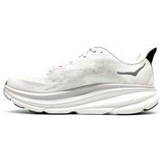 Hoka Mens Clifton 9 Sneaker, Nimbus Cloud/Steel Wool, 10