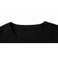 thumbnail image 4 of Ashirexll Hauts pour Femmes Tendance, Col Rond et Haut Ample à Manches Courtes en Lin, 4 of 6