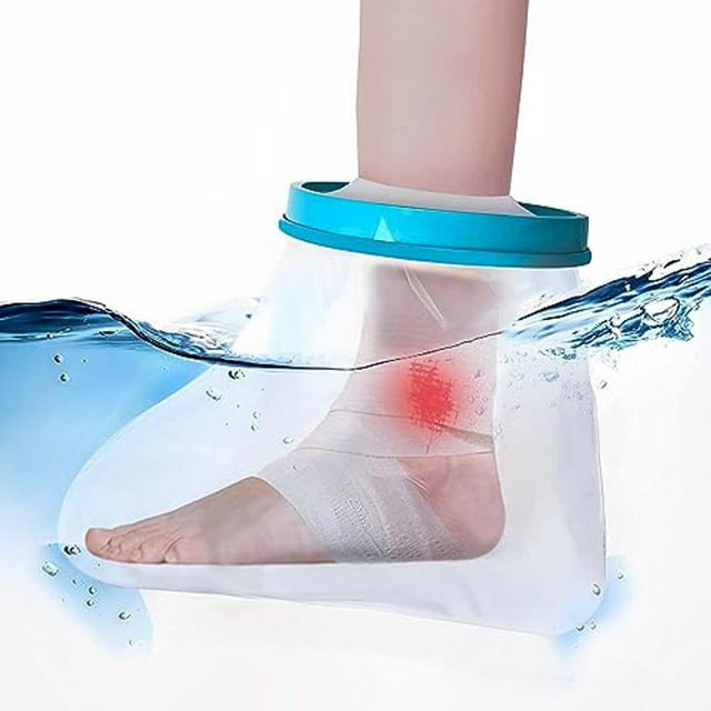 Maoww Waterproof Cast Cover Foot Covers Knee Brace Bandage Plaster Shower Bath Sleeve Protection PVC Protector
