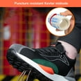 thumbnail image 3 of Safety Shoes Men Women Lightweight Work Shoes Slip Resistant Protective Shoes Breathable Steel Toe Shoes EU 37-46, 3 of 7