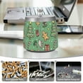 thumbnail image 6 of Yayeee Ashtray with Lid for Cigarette Smokeless Stainless Steel Home Ash Holder, Christmas Cookies, 6 of 7