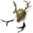 thumbnail image 3 of Ram Goat Masquerade Demon Devil Horn Mask Costume Halloween Party Masks, 3 of 4
