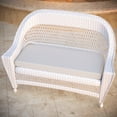 thumbnail image 2 of Outdoor Bench Cushion 19L x 43W x 3D Sunbrella Fabric, 2 of 7