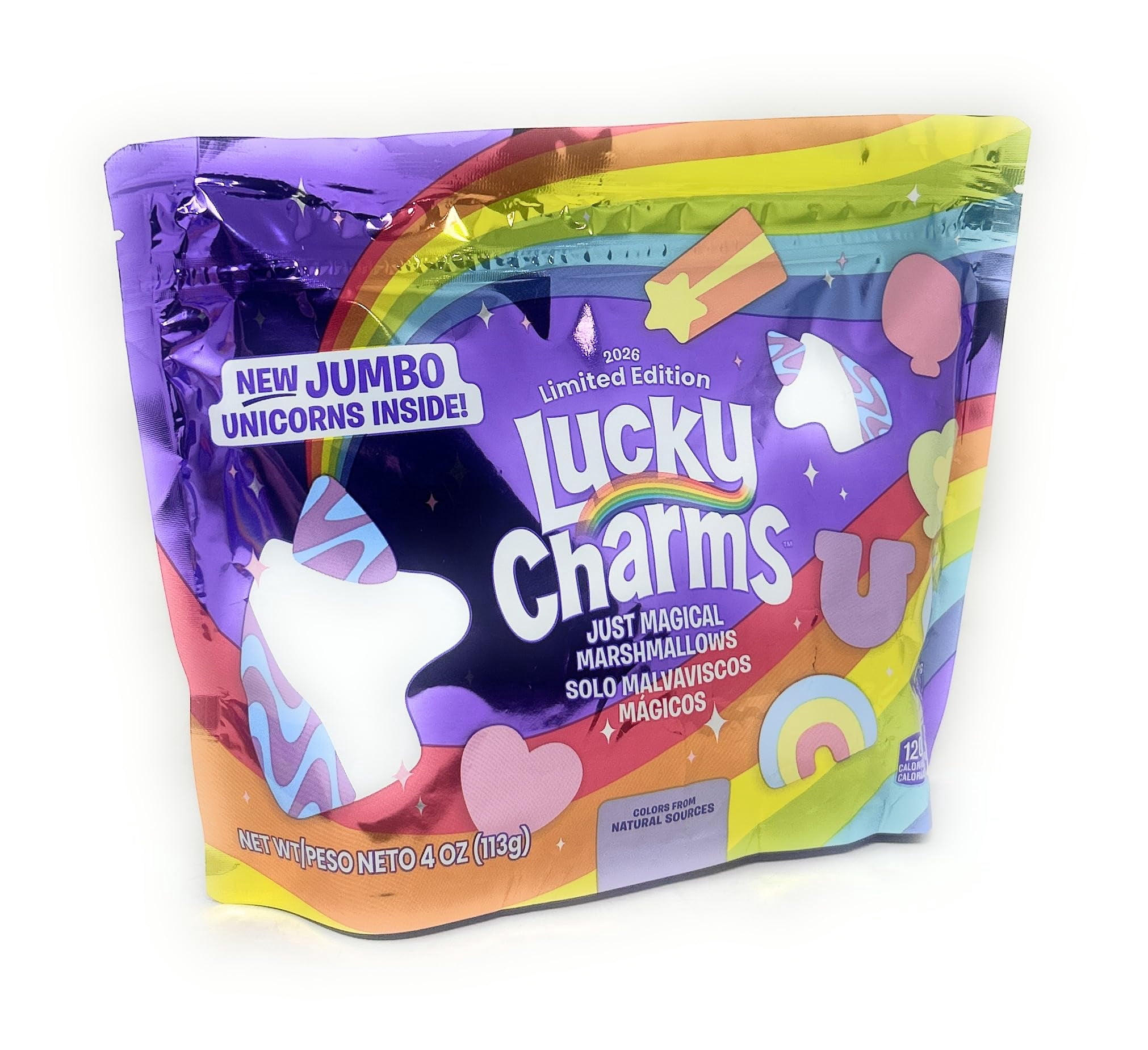 Lucky Charms Marshmallows Only, 4 OZ Resealable Pouch - Walmart.com