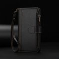 thumbnail image 5 of Case for Samsung Galaxy A32 4G Premium Leather Zipper Pocket Wallet Phone Case with 9 Card Slots and Detachable Wrist Strap, 5 of 5