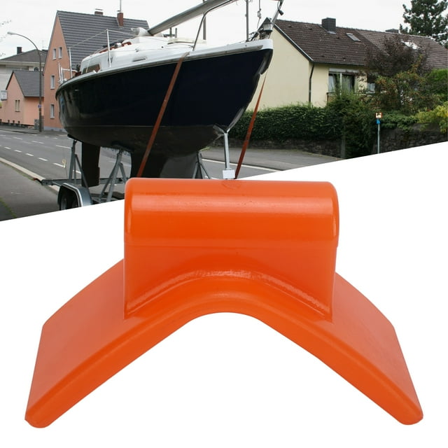 Butée de Remorque de Bateau, Butée de Remorque de Bateau en V 1/2 Po Trou de Montage Absorption des Chocs pour Bateau