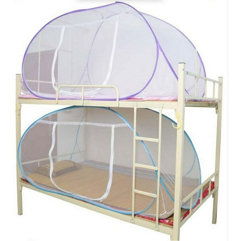 Travel Outdoor Indoor Mosquito Net for Bed Free Installation Bottomed  Folding Single Door Netting Single Twin Queen King Size A