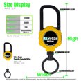 thumbnail image 1 of New Upgraded Badge Holder Telescopic Aluminum Alloy Body With Magnet Keychain Retractable Hook Tool Chain Key Holder Tactical Wire Rope Magnet, 1 of 6