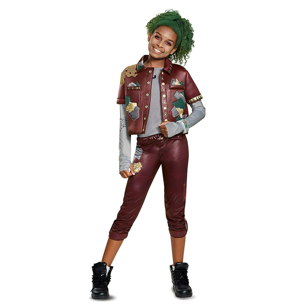 Disney Zombies Classic Eliza Girls Halloween Costume with Makeup Kit ...