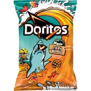 Doritos Baja Fiery Mango Flavored Tortilla Chips, 9 oz Bag