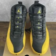 thumbnail image 5 of Ni - ke Jordan 12 Retro University Gold 2020 Size 11.5 130690-070 Black Yellow Men Shoes, 5 of 5