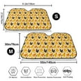 thumbnail image 3 of Fotbe Funny Chicken Car Windshield Sunshade | Sun Visor Protector Front Window Shade, Keeps Out UV Rays, Keeps Your Vehicle Cool-Medium, 3 of 7