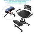 Kneeling Chair Ergonomic Comfortable With Leather Cushion And