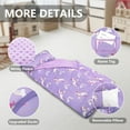 thumbnail image 4 of Primlect Nap Mat, 55" x 22" x 2", Thickened Sleeping Bags with Removable Pillow, for Daycare, 4 of 6