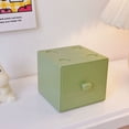 thumbnail image 3 of Desktop Storage Box with Drawer - Macaron Building Block Organizer for Cosmetics, Jewelry, Small Items | Space Saving Desk Accessory Organizer for Home, Vanity Tabletop | Plastic Storage Container, 3 of 7
