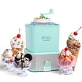 thumbnail image 7 of Nostalgia Electric Ice Cream Maker, 2 qt Ice Cream Machine with Detachable Bucket and Candy Crusher, Aqua, 7 of 7