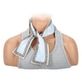 thumbnail image 3 of Ofertas Únicas 1 Pc Diadema de Satén Impresa para Mujeres Azul Gris, 3 of 6