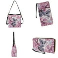 thumbnail image 4 of ZUXONGSY Koala Cherry Blossom Print Crossbody Hobo Bag with Wallet Set for Women Large Leather Crossbody Handbag with Wrist Wallet Casual Crossbody Handbag with Leather Wallet for Dating, 4 of 4