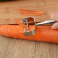 thumbnail image 4 of Utensilios de cocina Cuchillo para pelar frutas Cepillo para el hogar Peeler-Shuangliren Cepillo en forma de Y (Oro rosa) Adepaton CPB-US-CJZ399-5, 4 of 5