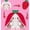 Red Strawberry Bunny, variant on Magic Transform Reversible Bunny Plush, Zipper Convertible Strawberry & Floppy-Eared Rabbit Stuffed Animal, Soft Kawaii Doll, Cute Gift for Easter, Birthday, Kids, Girls and Girlfriend