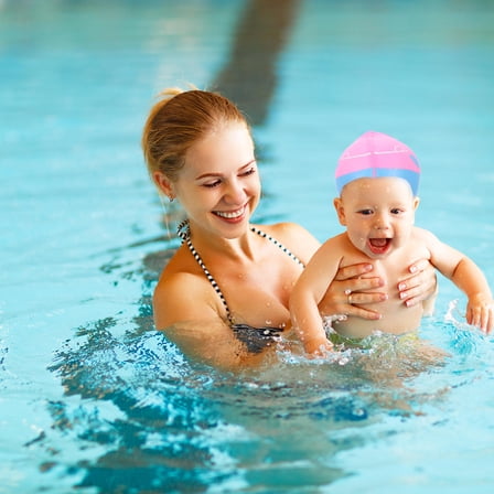 HONMEET Silicone Swim Cap for Hair , and Comfortable, 1 Set