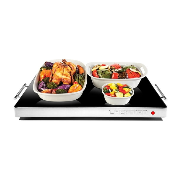 Chefman Electric Warming Tray with Adjustable Temperature Control