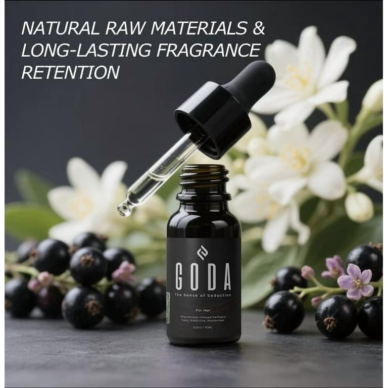 GODA Pheromones Fragrance Oil for Women – Jasmine and Rose Ladies